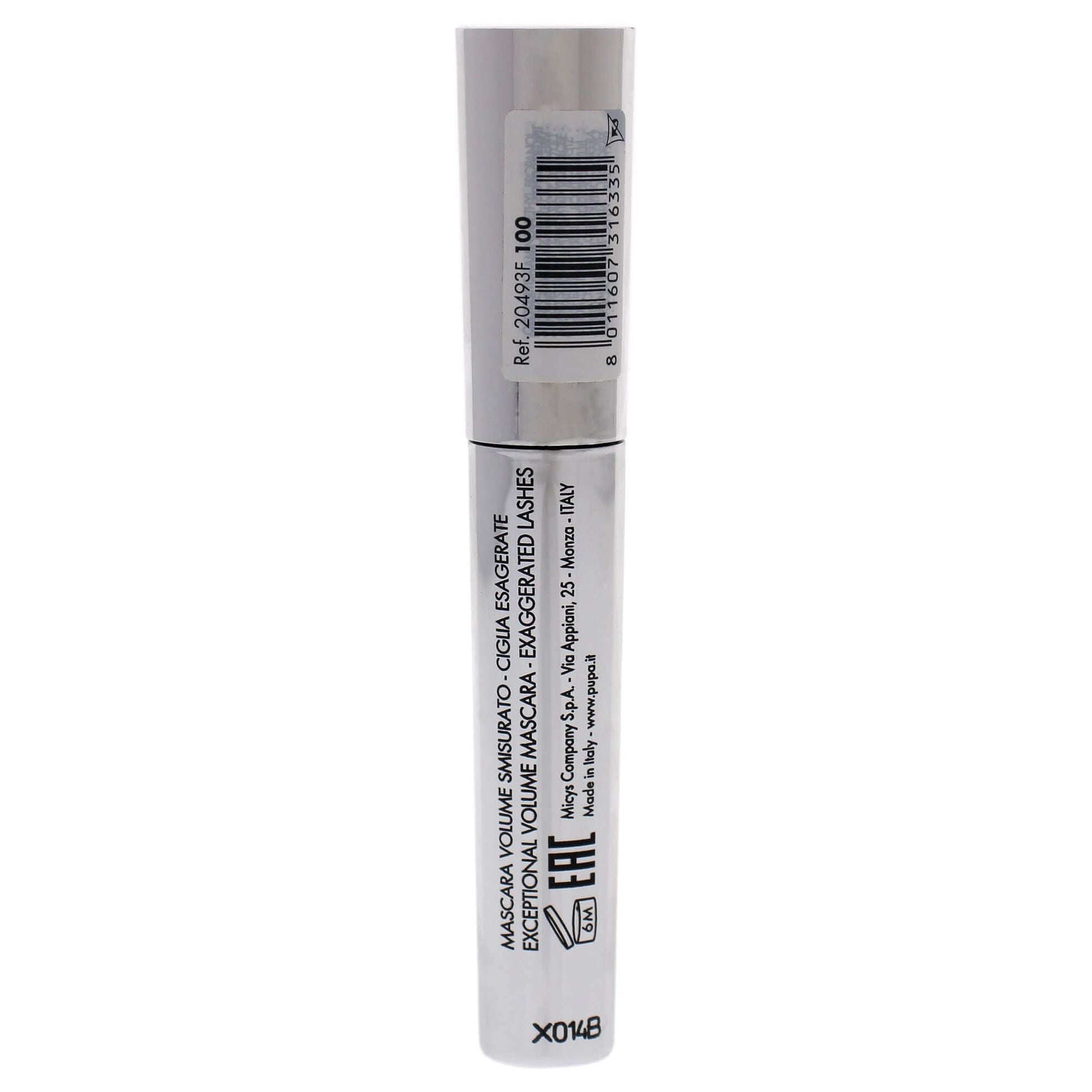 Vamp! Exceptional Volume Macara - 100 Black by Pupa Milano for Women 0.183 oz Mascara - Clothes For Her Online Store
