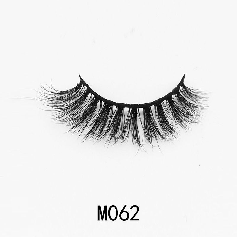 Handgemaakte Mink Wimpers Soft Curl Gevleugelde End Oog Langwerpige Valse Wimpers Dikke Kruis Natuurlijke Fake Lash Nieuwe Makeup Tools GroothandelDetails