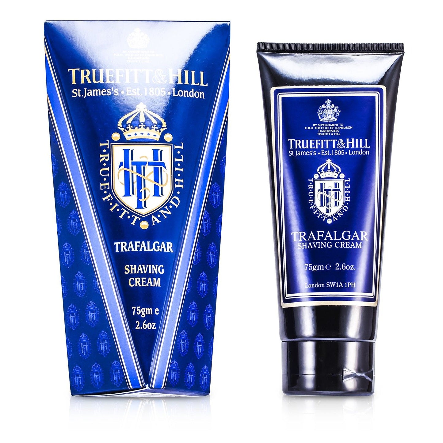 TRUEFITT & HILL - Trafalgar Shaving Cream (Travel Tube) 00053 75g/2.6oz