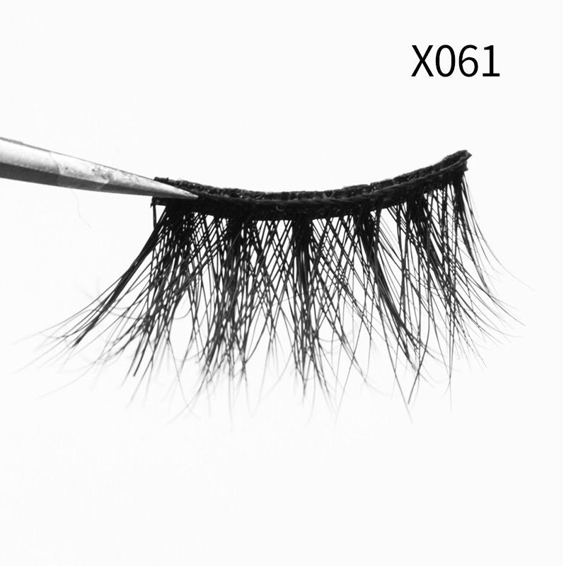 1Pair Mink Eyelashes Soft Natural Curl Half Eyelash For Eye Makeup Eye End Thicky Messy Handmade Lashes Hotsale Lash WholesaleDetails