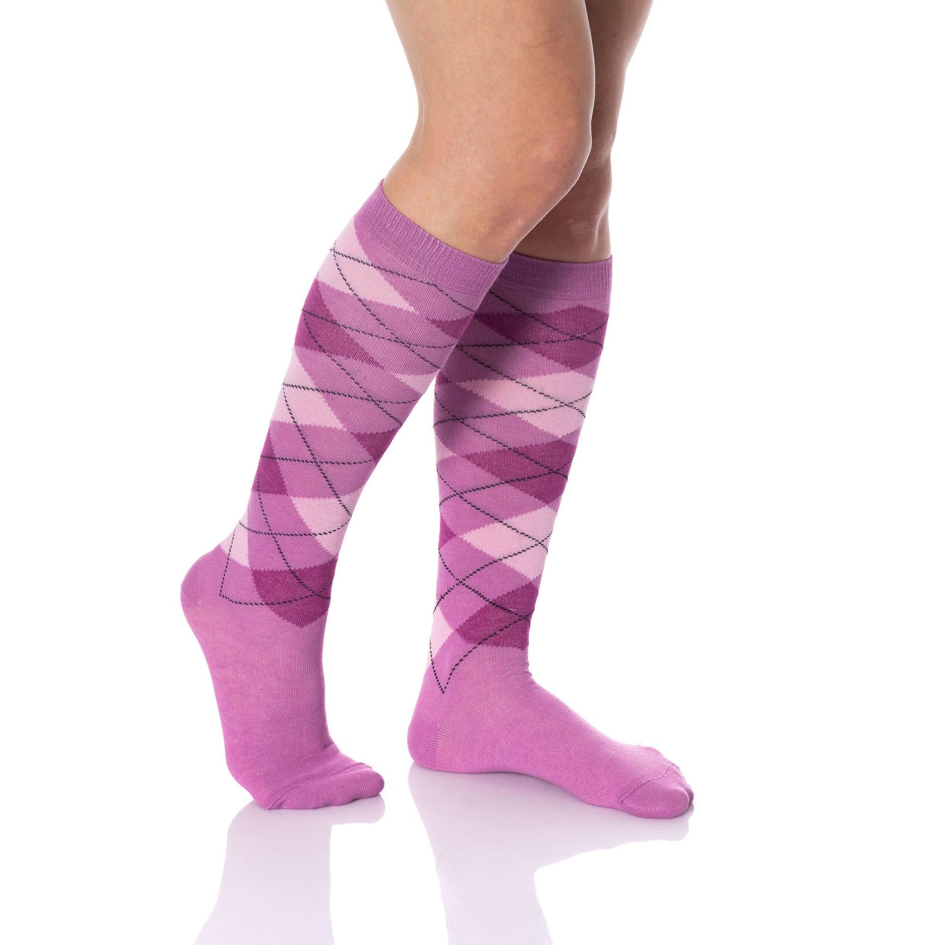 Knee High Socks for Women 6 Pairs Colorful Over the Calf Knee Socks
