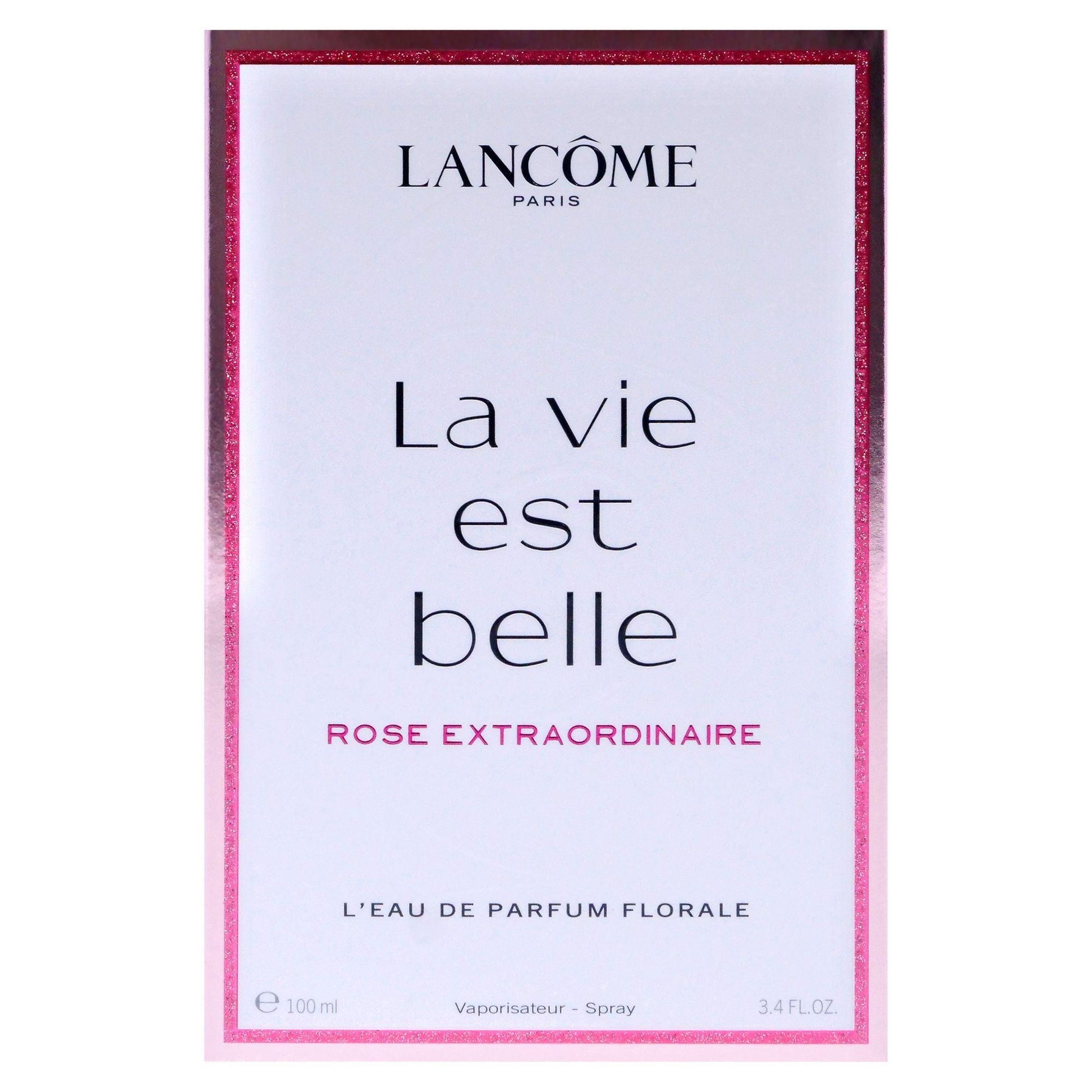 La Vie Est Belle Rose Extraordinaire by Lancome for Women - 3.4 oz EDP Spray - Clothes For Her Online Store