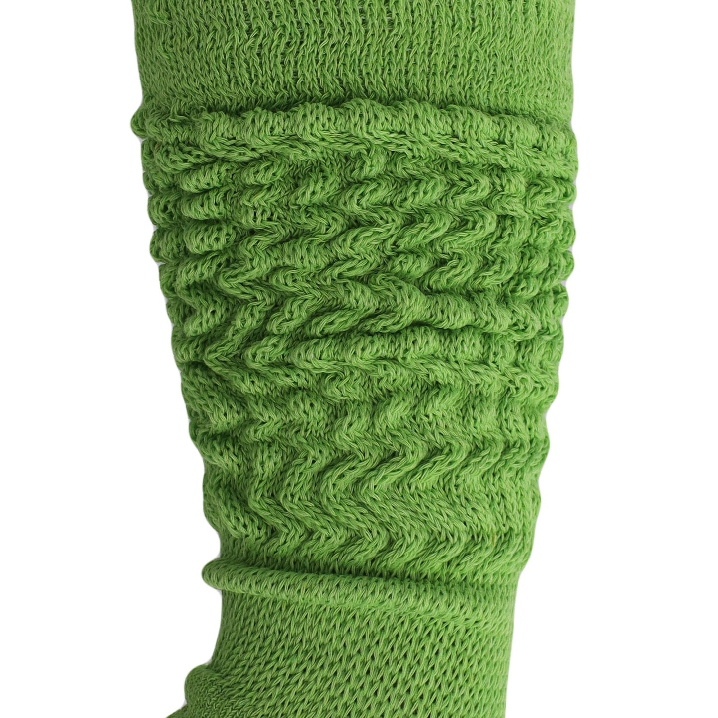 Slouch Socks for Women Extra Long Heavy Slouchy Scrunch Cotton Socks 1 Pair Shoe Size 5 to 10