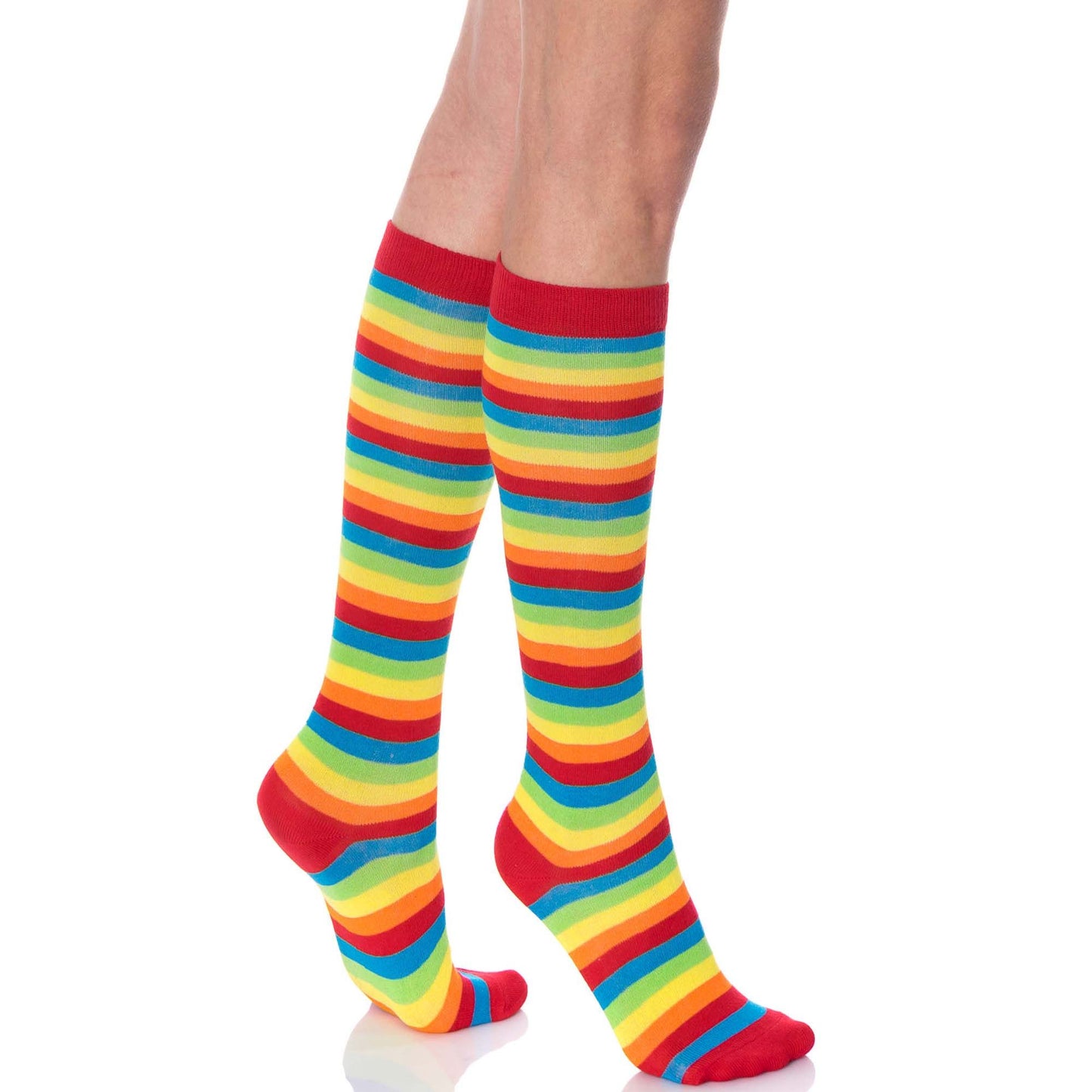 Knee High Socks for Women 6 Pairs Colorful Over the Calf Knee Socks