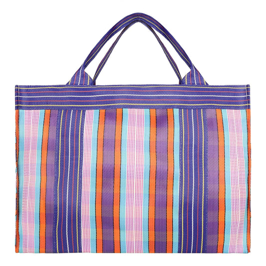 Isla Recyled Nylon XL Shopper Tote - Orchid Pop Pr/PI