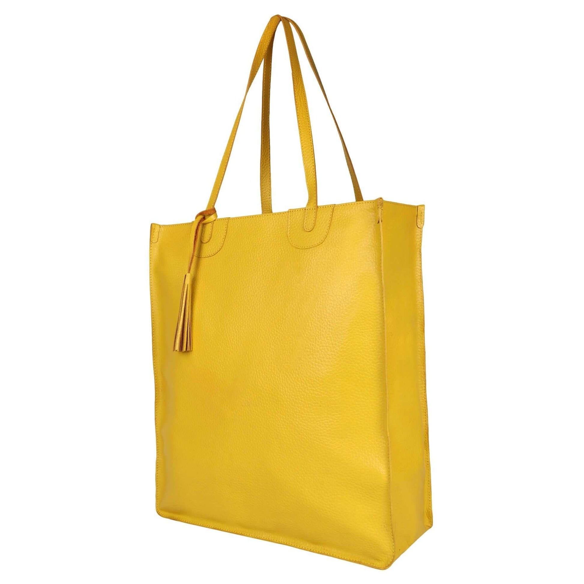 Bowie Book Shop Tote - Canary Yellow