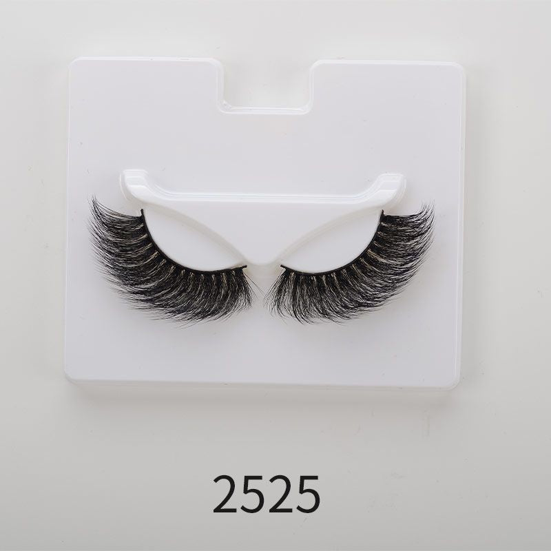 25mm Angel Winged Eyelashes Handmade Thick Theatrical Curly Fake Eyelash Black Natural Long Lash For Eyelash Extension WholesaleDetails