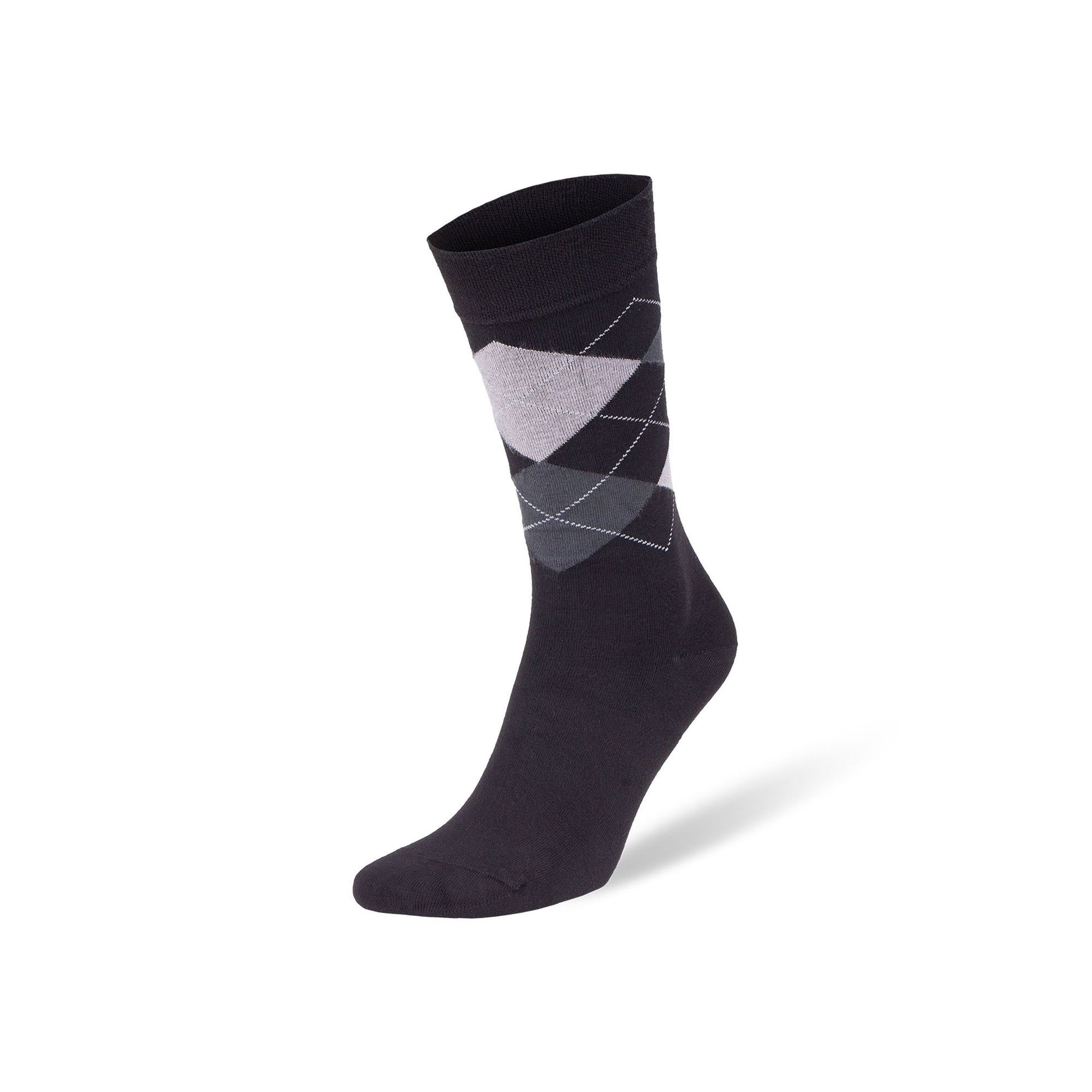 Bamboo Dress Socks for Men Bamboo Fiber Business Trouser Socks 6 Pairs with Gift Box