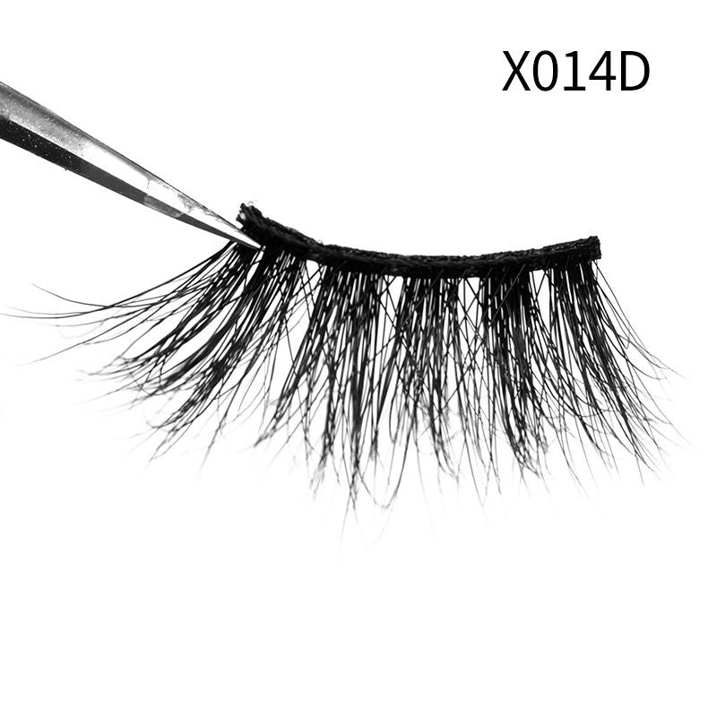 1Pair Mink Eyelashes Soft Natural Curl Half Eyelash For Eye Makeup Eye End Thicky Messy Handmade Lashes Hotsale Lash WholesaleDetails