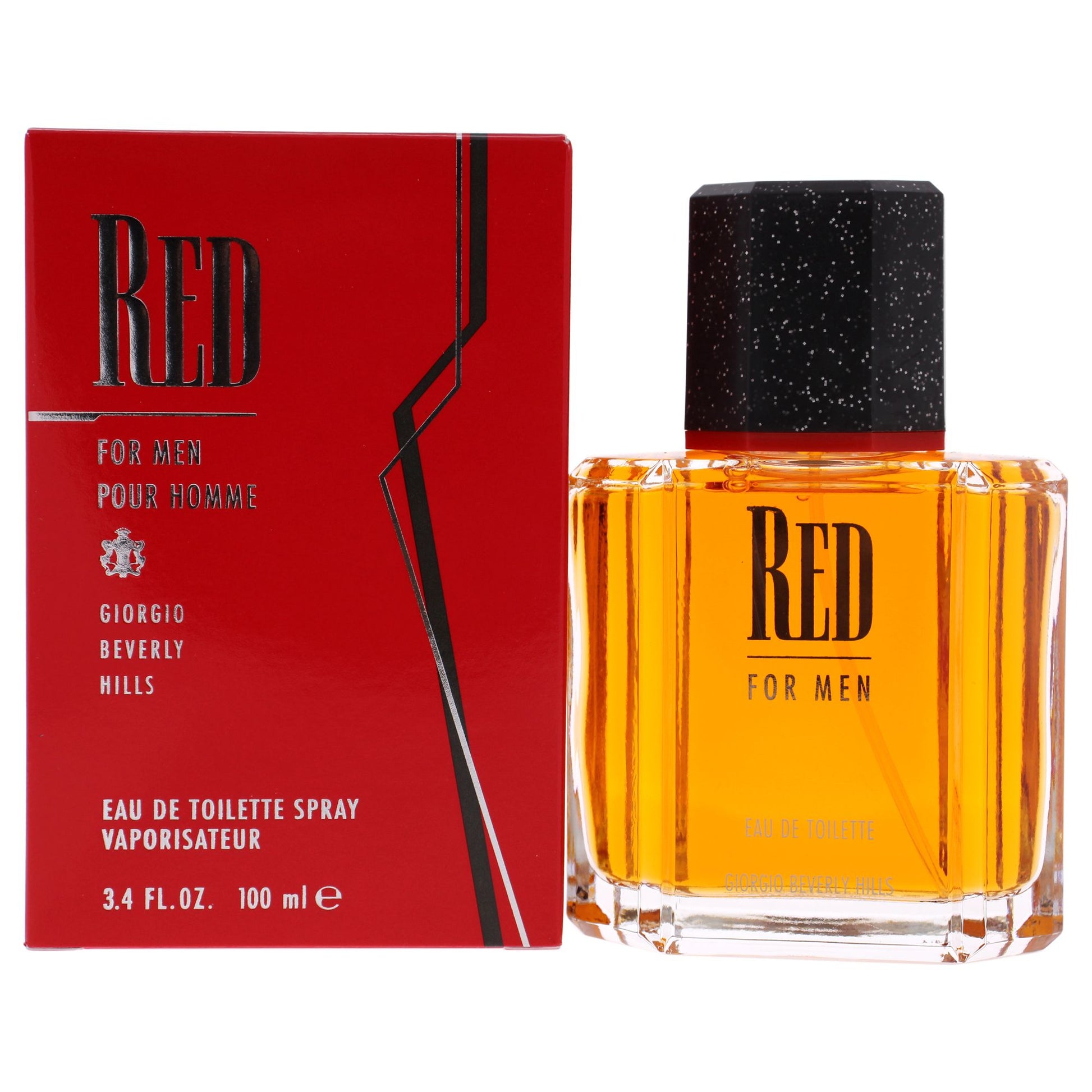 Red by Giorgio Beverly Hills for Men - 3.4 oz EDT Spray - Clothes For Her Online Store