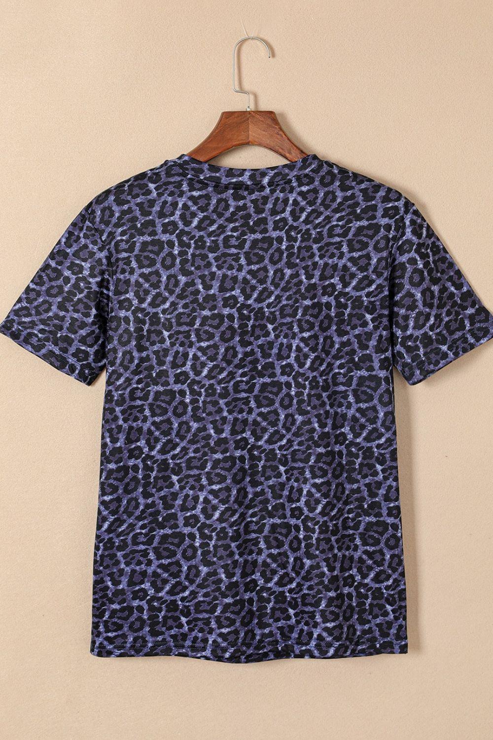 WILD LIKE THE WEST Graphic Leopard T-Shirt