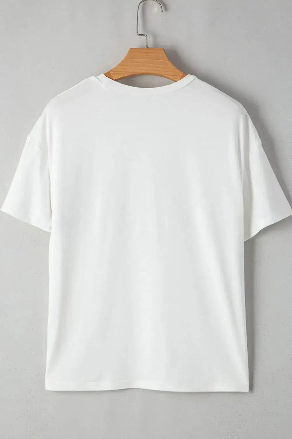 Sequin Stripes Crew Neck T Shirt - Clothes For Her Online Store