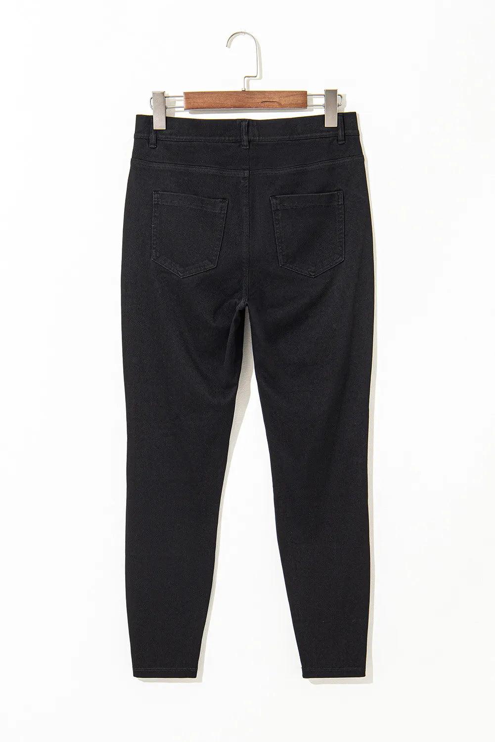 High Waist Jeans with Pockets - Clothes For Her Online Store