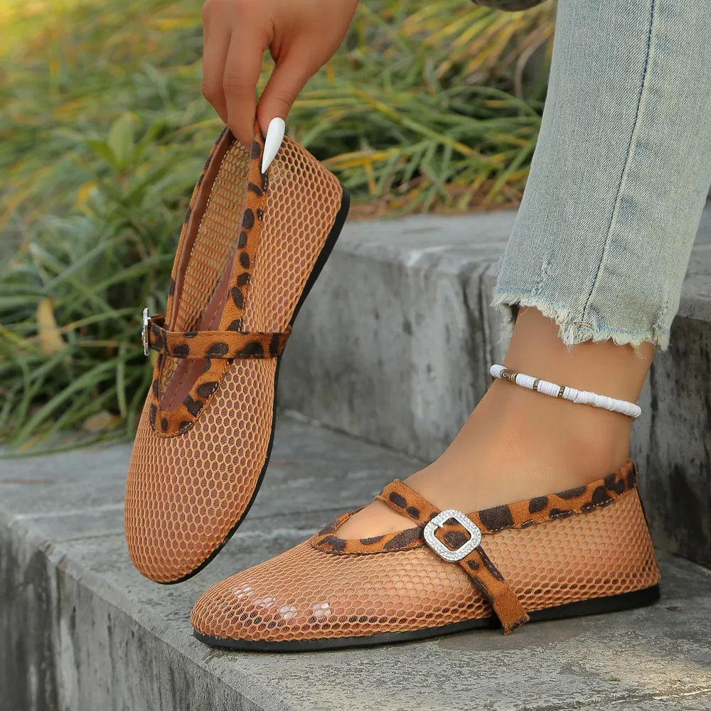 Round Toe Flats Sandals