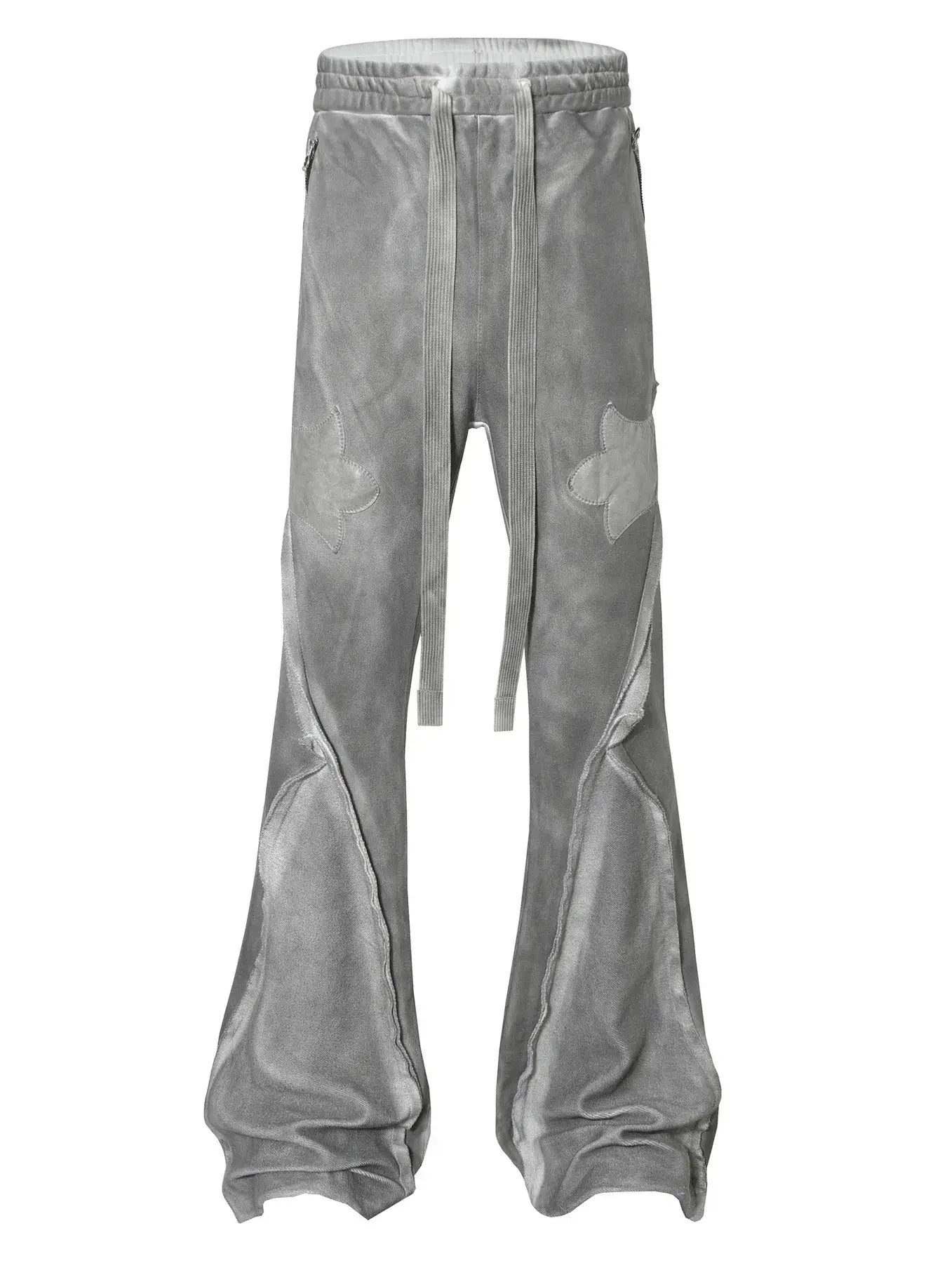 Men's Drawstring Flare Pants