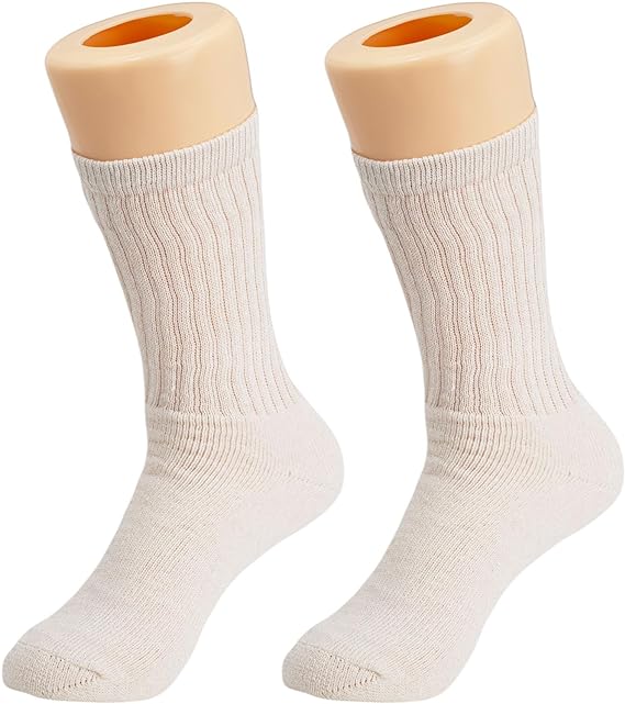 3 Pairs Cotton Crew Socks for Women Athletic Sport Socks