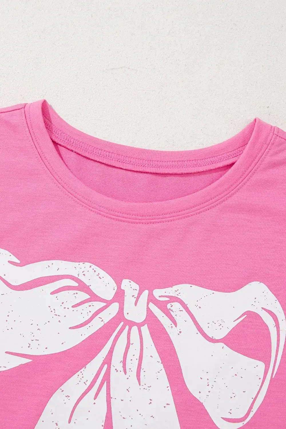 Bow Print Boxy Fit Tank Top
