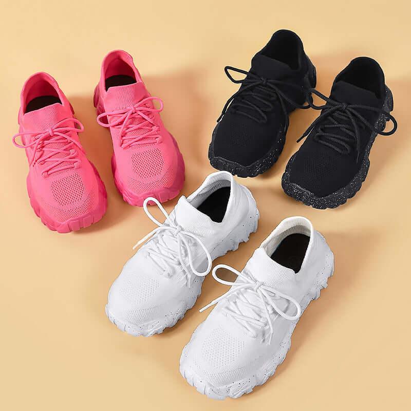 Lace Up Mesh Breathable Athletic - Clothes For Her Online Store