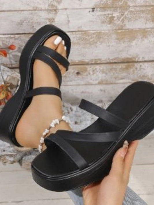 Platform Open Toe Summer Sandals