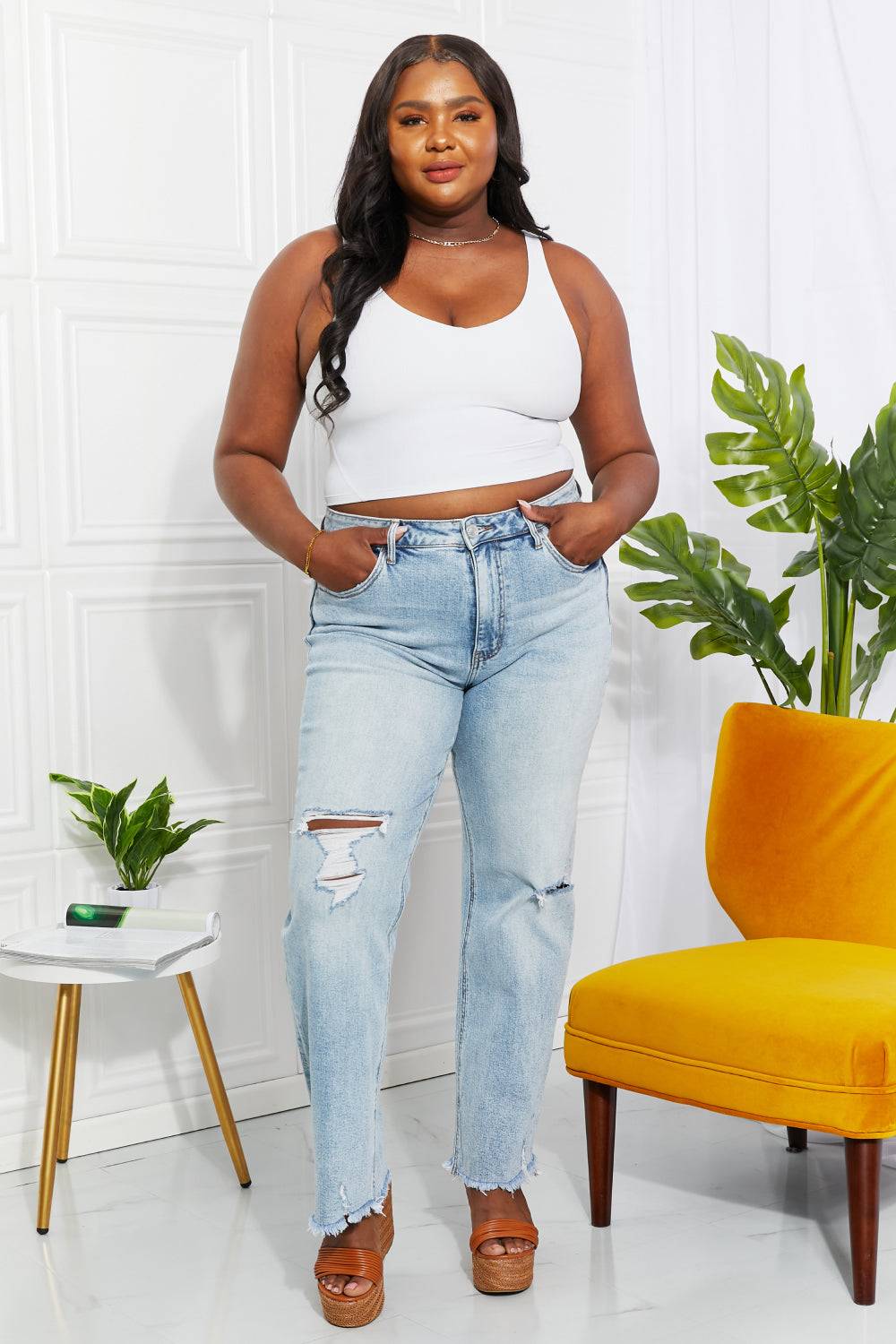 Vervet by Flying Monkey Full Size Allie 90's Dad Jean - Clothes For Her Online Store