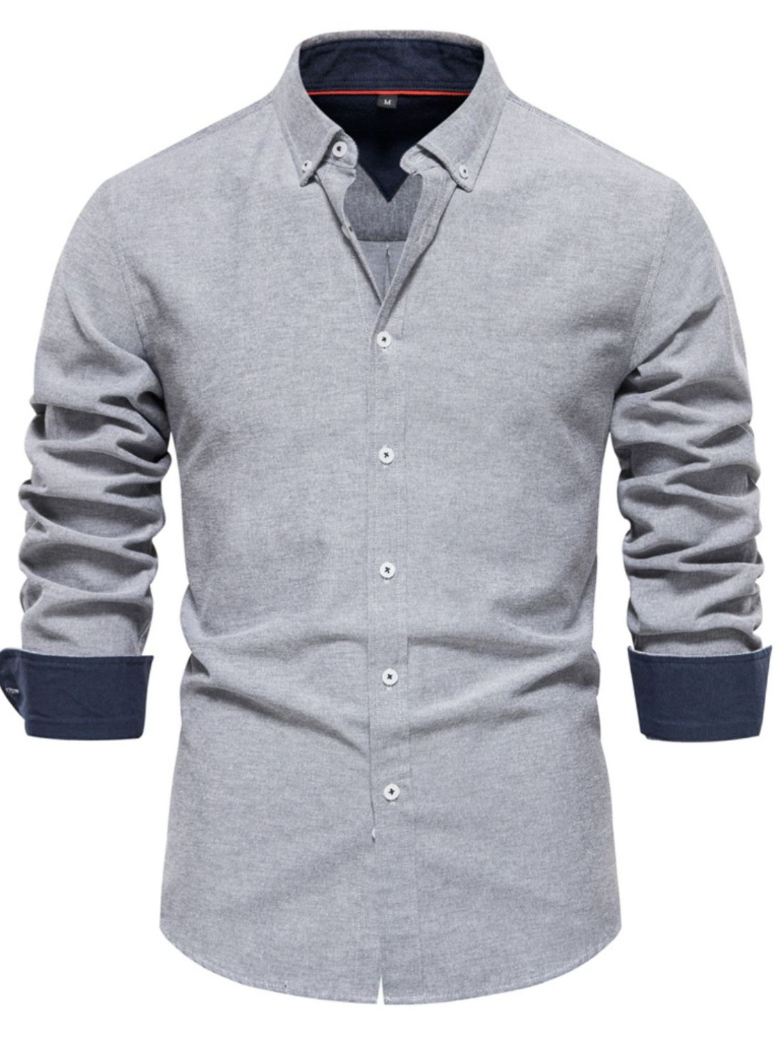 Men's Button Down Collared Neck Shirt