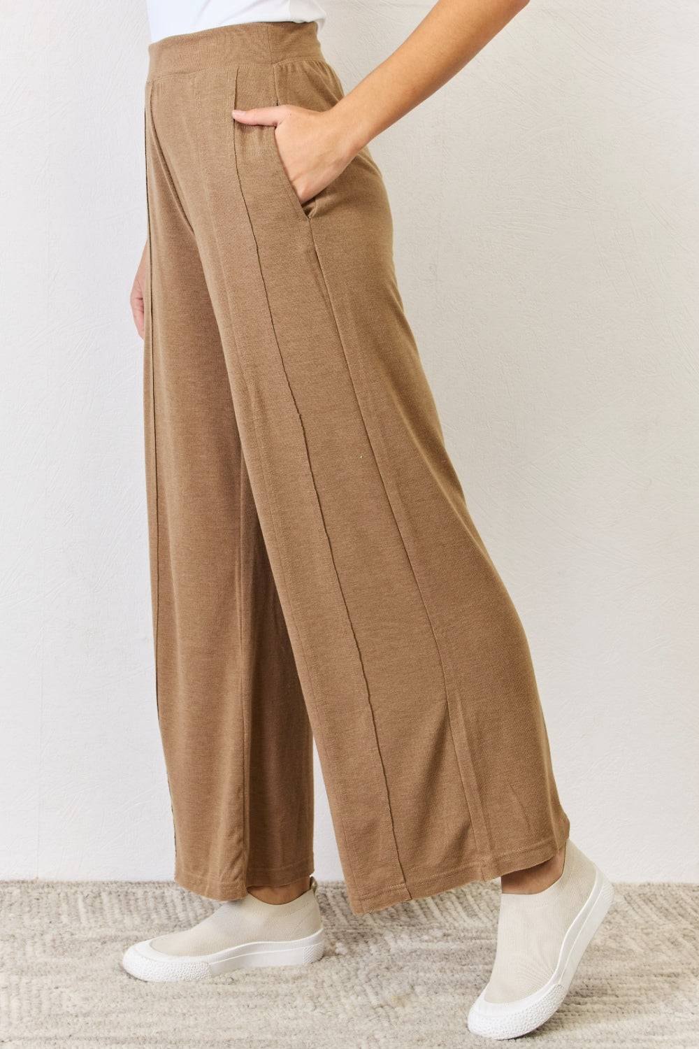 RISEN Ultra Soft Wide Leg Pants - Clothes For Her Online Store