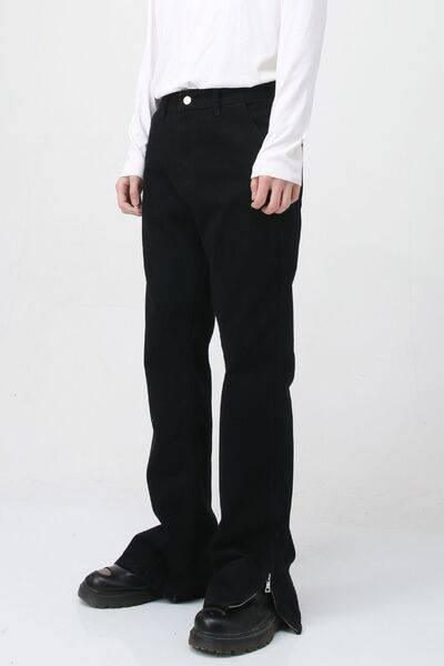 Mid Rise Jeans with Pockets - Clothes For Her Online Store