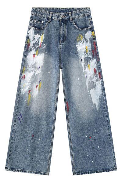 Painting Jeans with Pockets - Clothes For Her Online Store