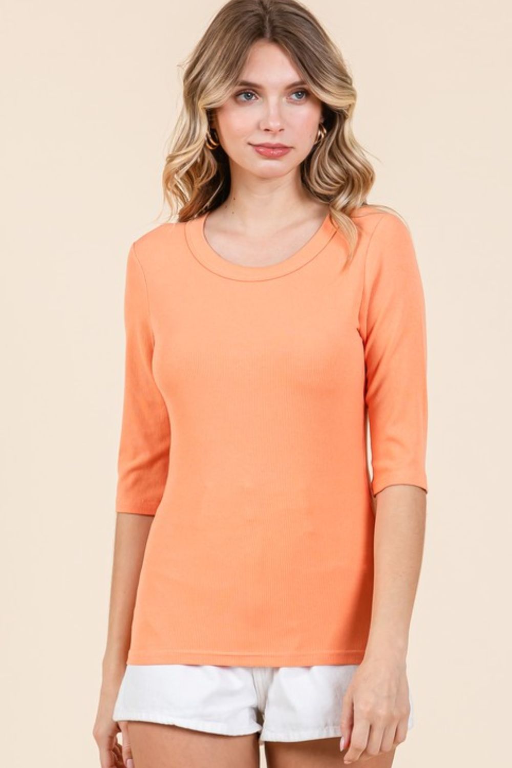 Mittoshop Round Neck Half Sleeve T-Shirt - Clothes For Her Online Store