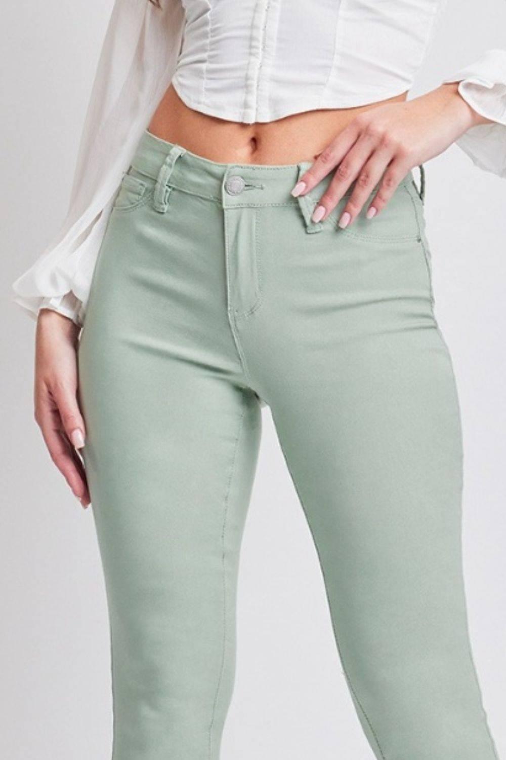 YMI Jeanswear Hyperstretch Mid-Rise Skinny Jeans - Clothes For Her Online Store