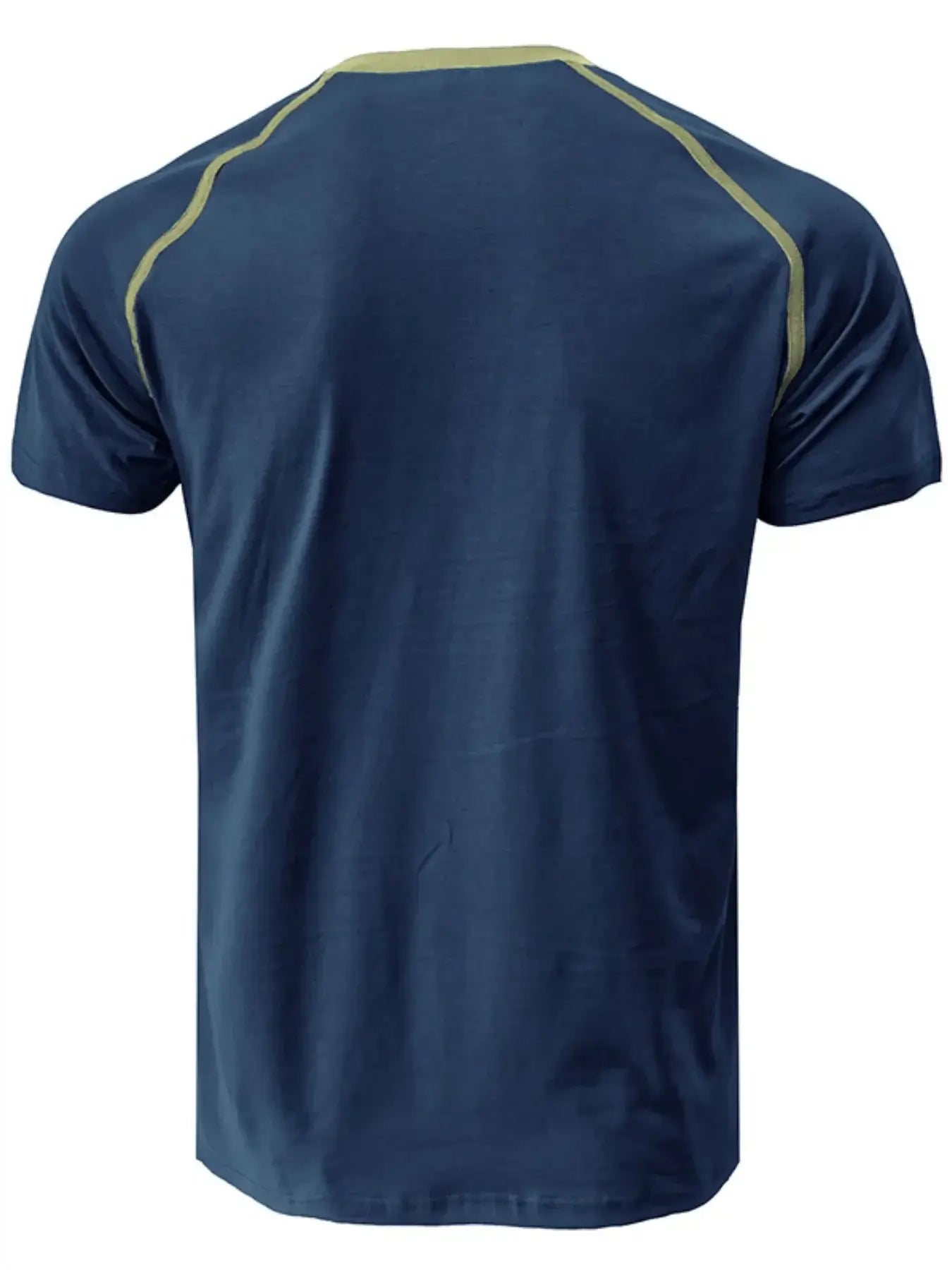 Men's Contrast Stitch Polo Shirt with Chest Pocket