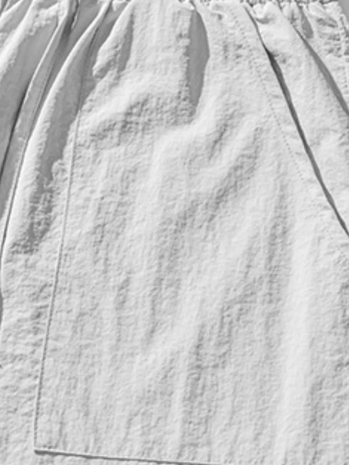 Men's Full Size Drawstring Pants with Pockets Plus Size
