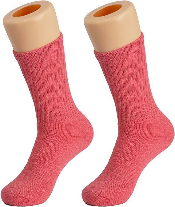 3 Pairs Cotton Crew Socks for Women Athletic Sport Socks