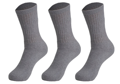 3 Pairs Cotton Crew Socks for Women Athletic Sport Socks