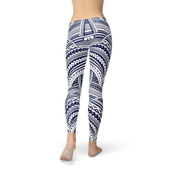 Polynesian Maori Tattoo Leggings