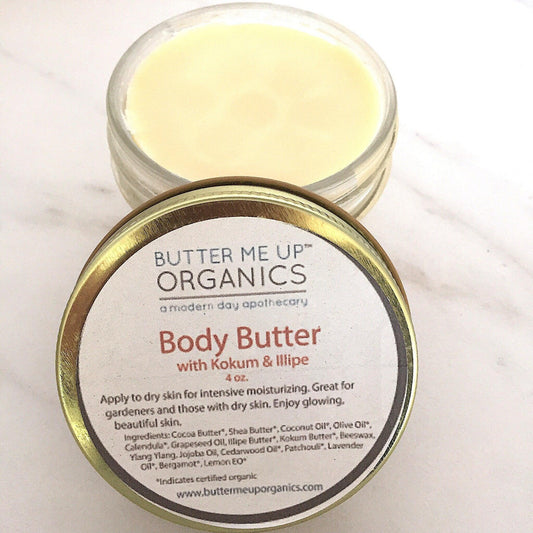 Organic Body Butter / Gardener's Hands / Gardner's Therapy / Elbow