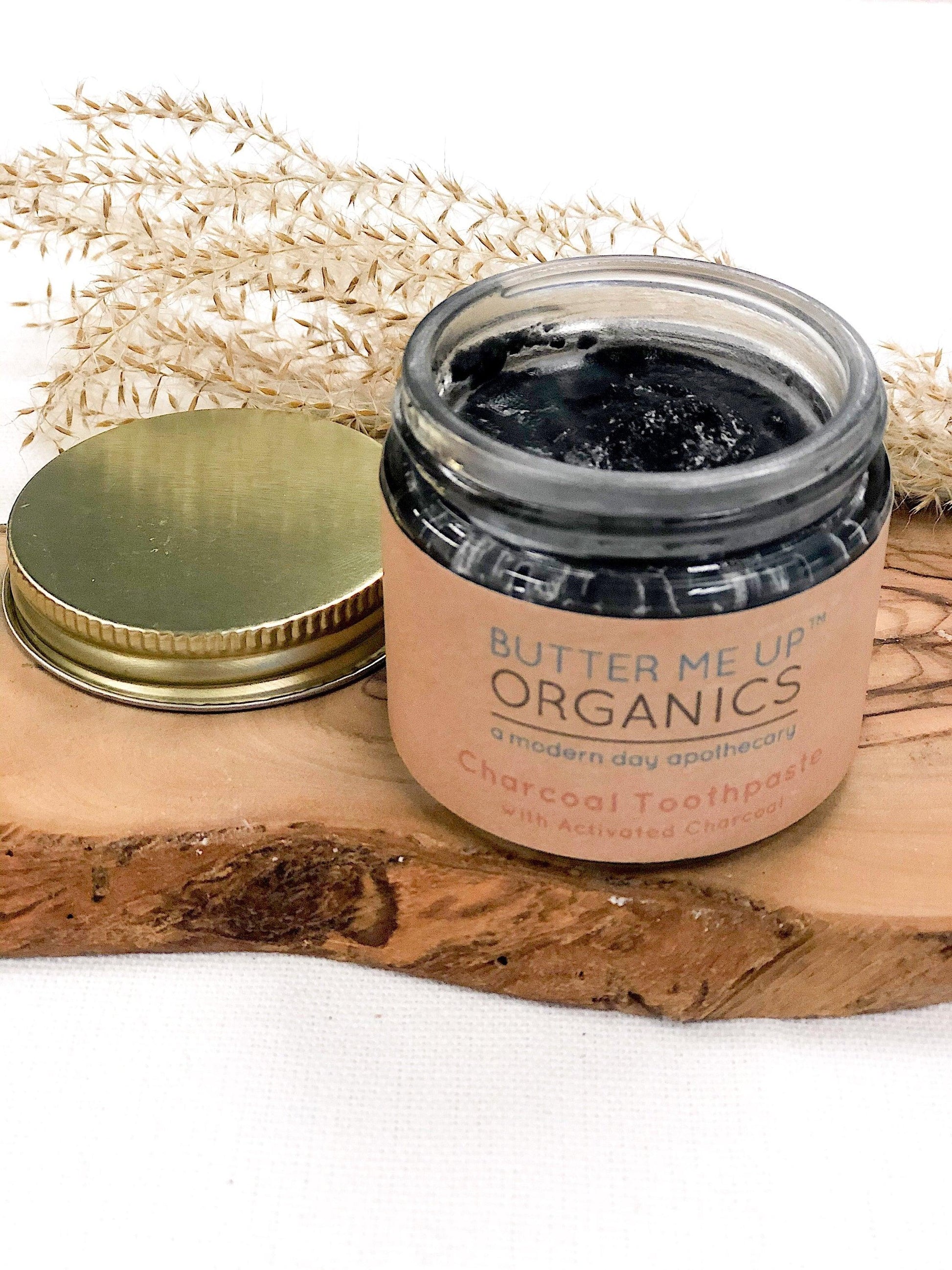 Organic Activated Charcoal Toothpaste / Whitening Toothpaste / Organic