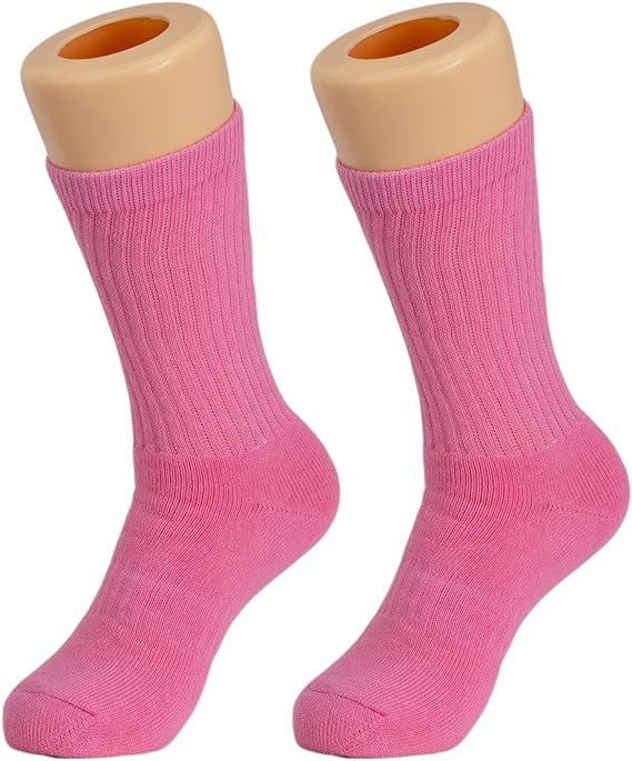 3 Pairs Cotton Crew Socks for Women Athletic Sport Socks