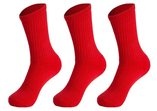 3 Pairs Cotton Crew Socks for Women Athletic Sport Socks