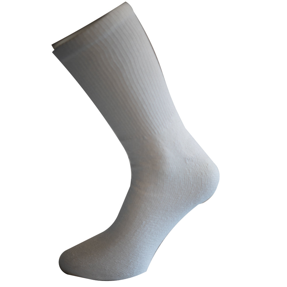 Adult Crew Socks - White, 9-11, 3 Pack