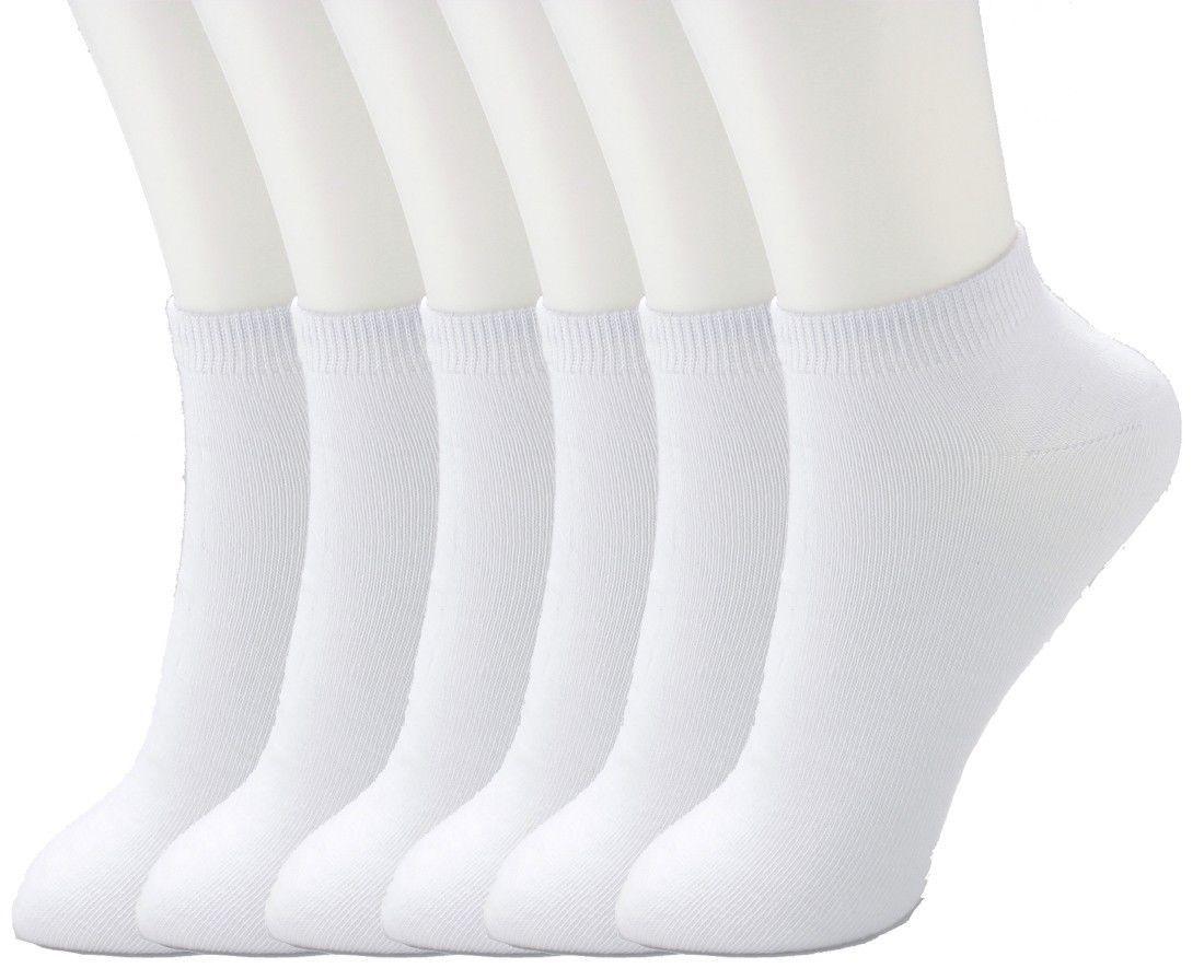 Men's Ankle Socks - White, 9-11, 3 Pack