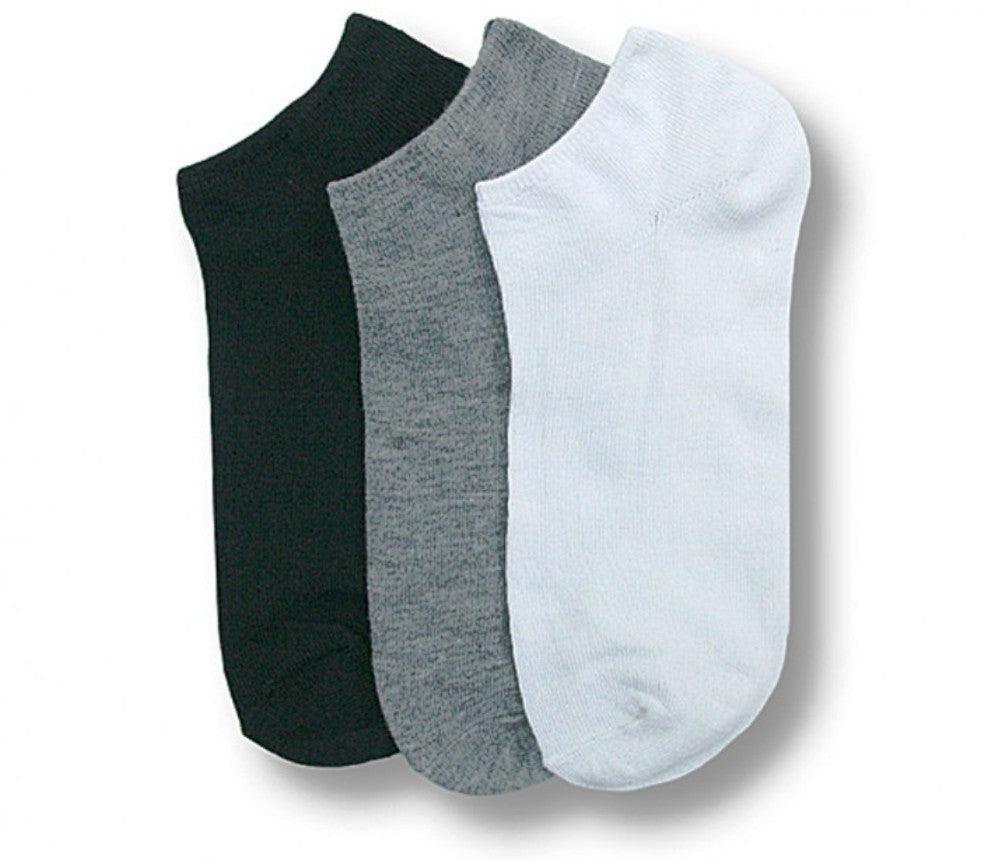 Adult Unisex No-Show Socks - Size 9-11