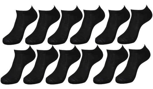 Kids Black Ankle Socks - Size 4-6Clothes For Her Online Store