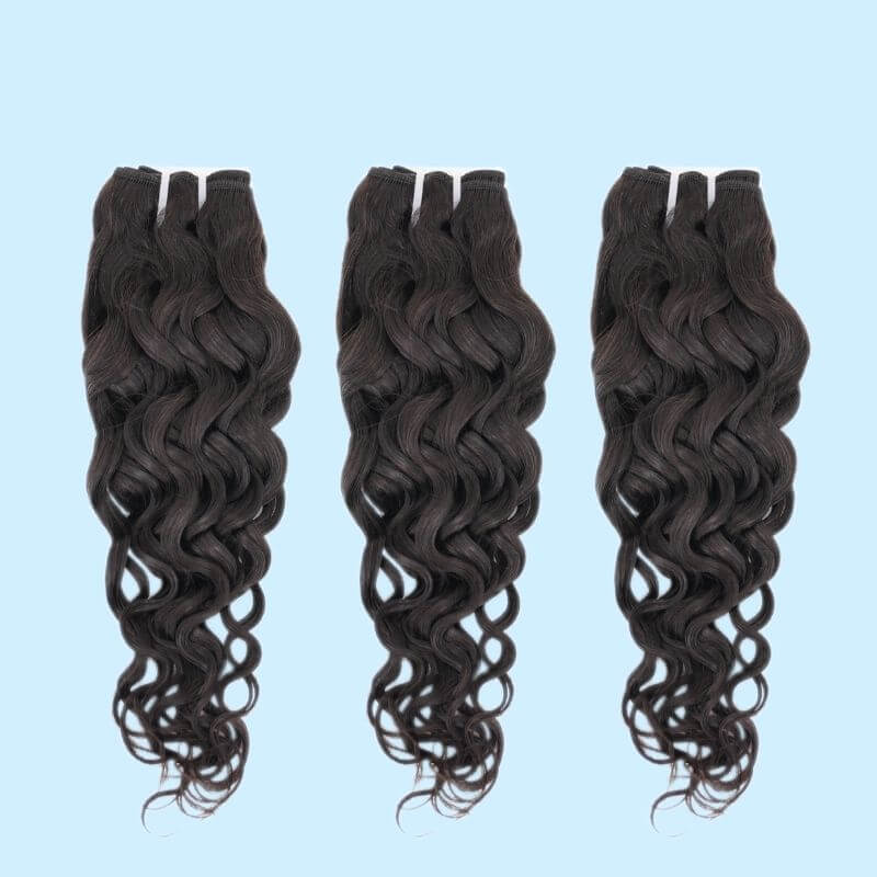 Spanish Wave Bundle DealsBrazilian Spanish Wave Bundle Deals offer (3) bundles per package. The hair extensions can be colored and styled to your desired look. Lengths: 12" - 24" Hair Grade: VIRGIN HAIR Wefts: Machine Double Stitch Style: Spanish Wave Bun