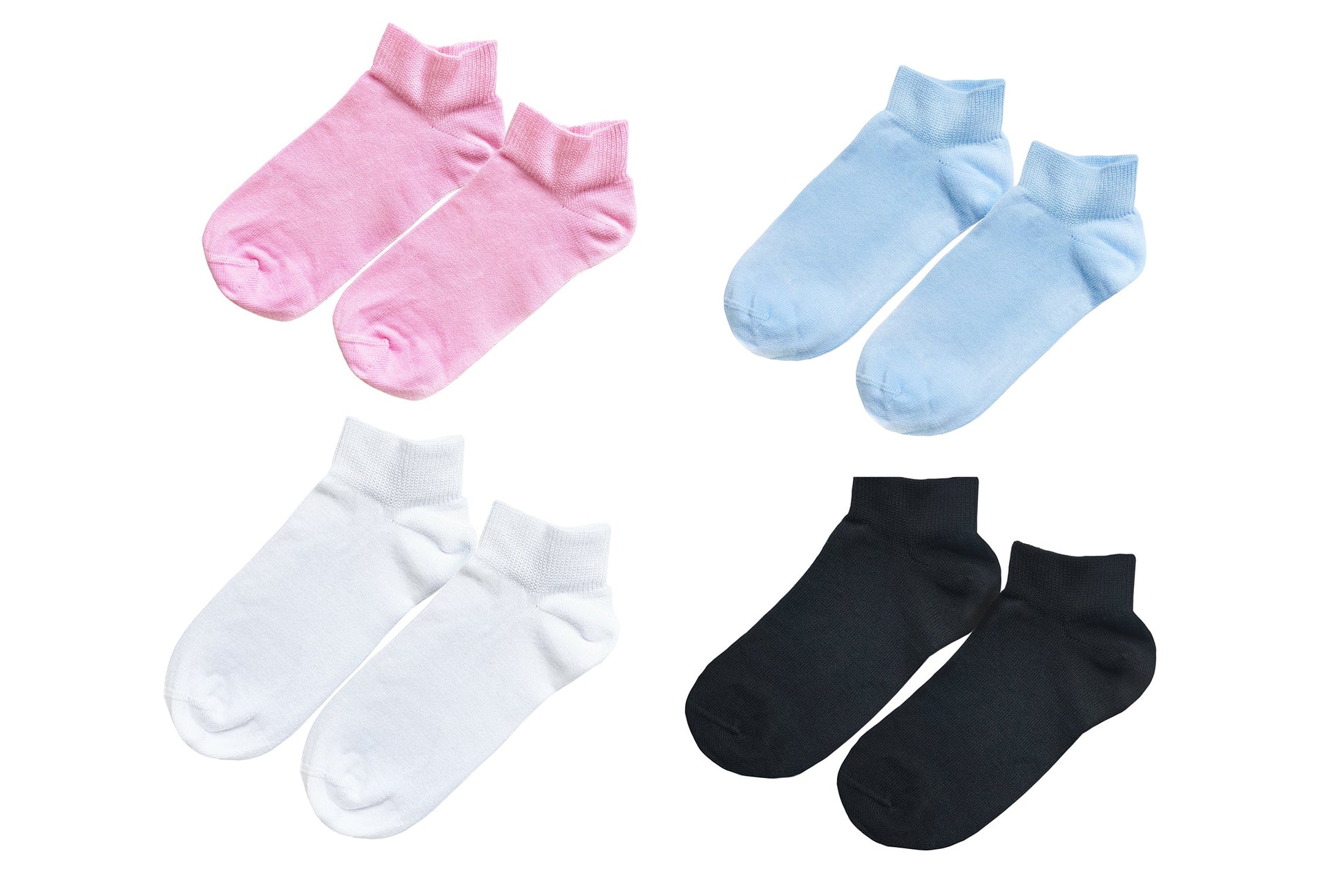 tittimitti® 98% ORGANIC COTTON Kid's Ankle Socks (5-pack). Ages 5