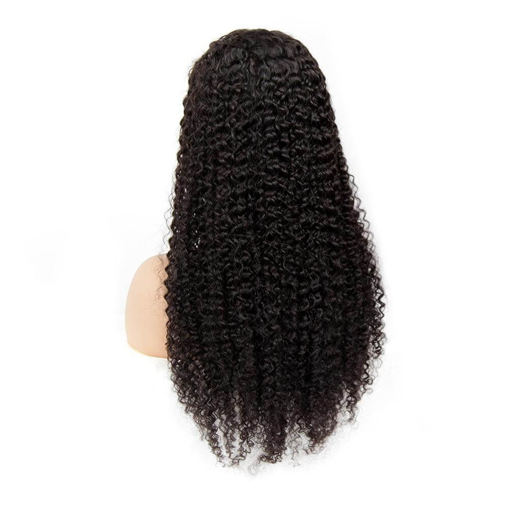 U Part Wig Kinky Curly Human Hair Wigs For Black Women Brazilian RemyBrand Name: BeumaxWigs Length: longHair Grade: 10A GradeWeight: 180% is 230g, 200% is 300gMaterial Grade: Remy HairMaterial: Human HairMade Method: Machine MadeCan Be Permed: YesItems pe