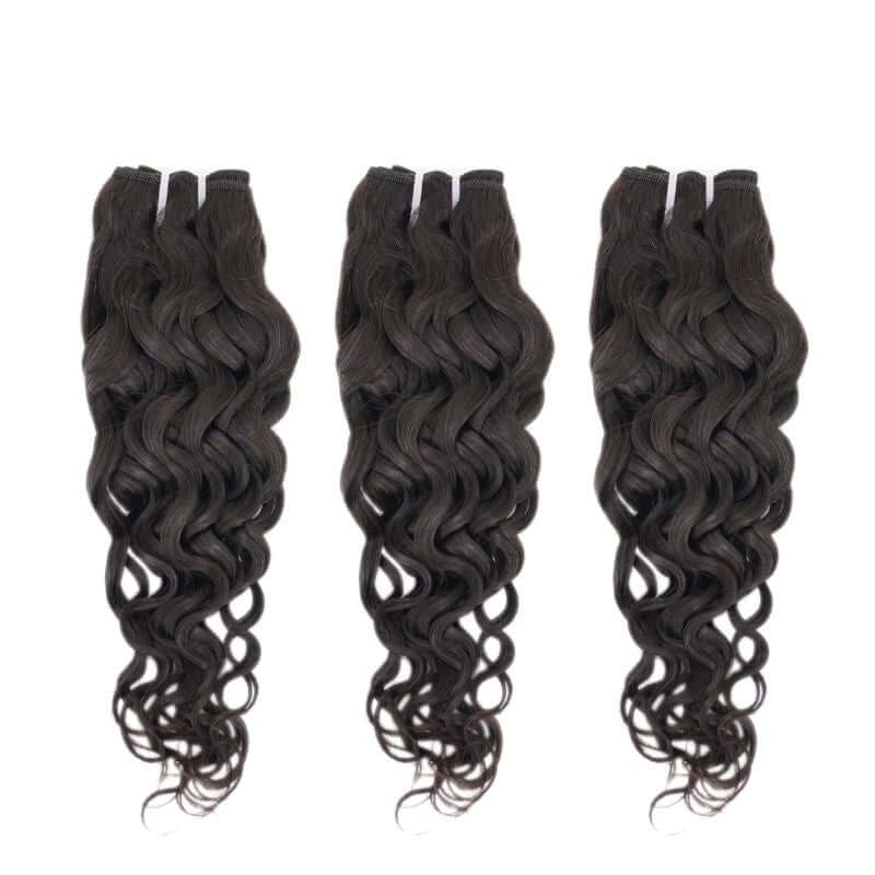 Spanish Wave Bundle DealsBrazilian Spanish Wave Bundle Deals offer (3) bundles per package. The hair extensions can be colored and styled to your desired look. Lengths: 12" - 24" Hair Grade: VIRGIN HAIR Wefts: Machine Double Stitch Style: Spanish Wave Bun